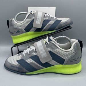 Adidas AdiPower Powerlift Mens 9 Hp6846 Grey Artic Night Weightlifting Shoes